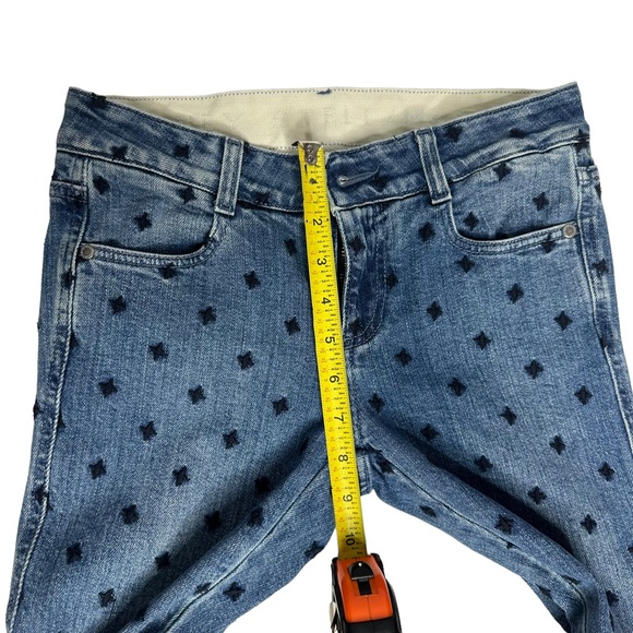stella mccartney SWISS CROSS EMBROIDERED JEAN 25 - Picture 10 of 16